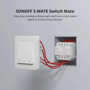 Best and good הדרך הפשוטה לקנות  אביזרי מיתוג ובקרה SONOFF S-MATE Switch Mate