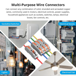 Best and good הדרך הפשוטה לקנות  אביזרי חשמל SONOFF Wire Splicing Connectors