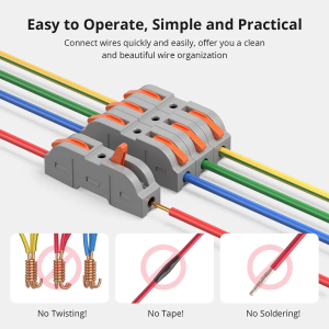 Best and good הדרך הפשוטה לקנות  אביזרי חשמל SONOFF Wire Splicing Connectors